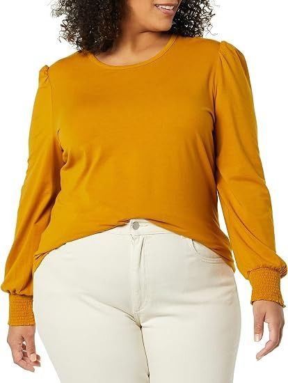 Mustard Long Sleeve Top image 1